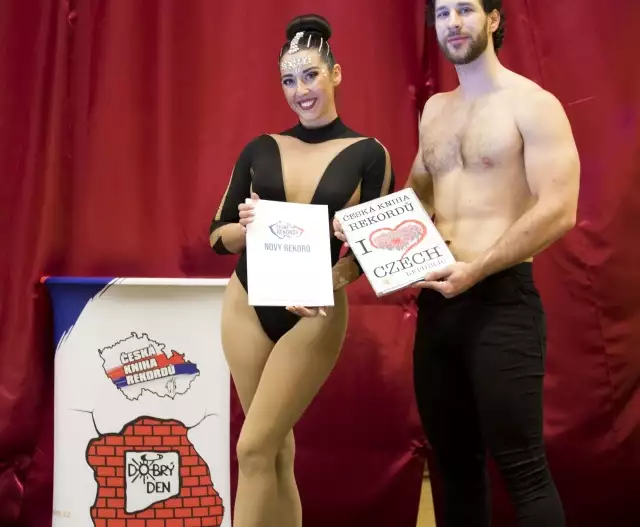 Václav Brom a Barbora Zavadilová se dostaly do České knihy rekordů.