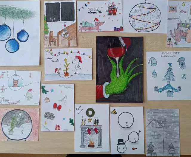 Práce dětí ze ZŠ Krásovy Domky