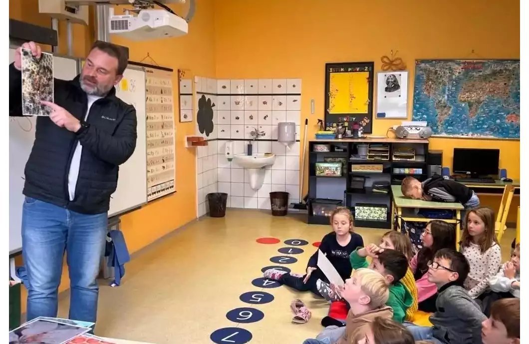 Děti ve školní družině nahlédly do života včel