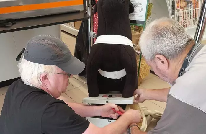 Výběr sbírkových kasiček „černých labradorů“
