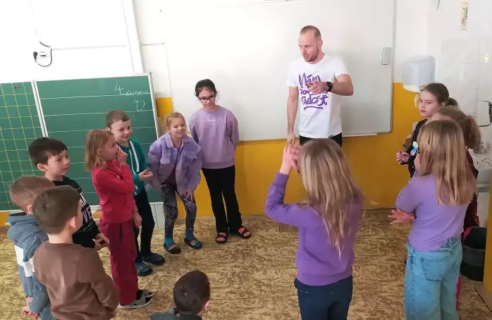 Žáci ze ZŠ Komenského se zapojili do Týdne pro wellbeing