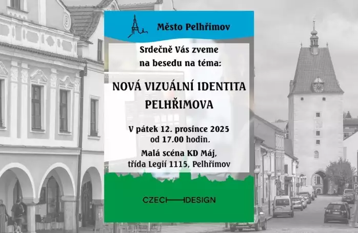 Přijďte na besedu o novém vizuálním stylu města