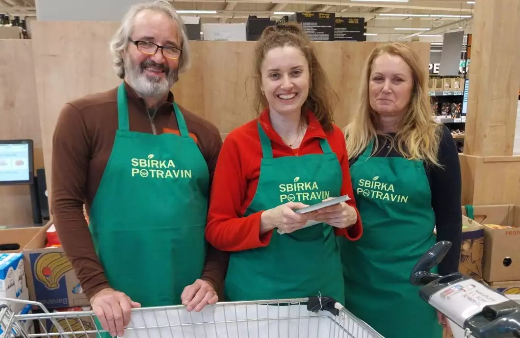 Sbírka potravin překonala všechna očekávání