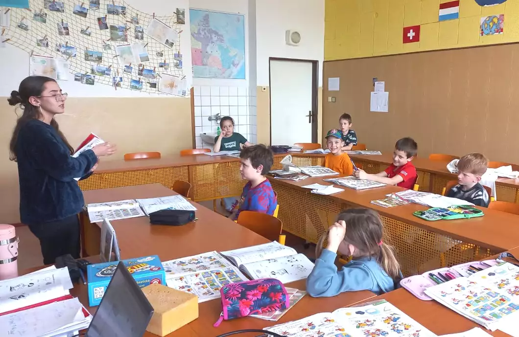 V ZŠ Na Pražské se učí angličtina trochu jinak