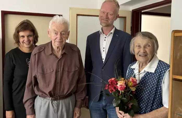 Bohumír Rásocha oslavil devadesáté narozeniny