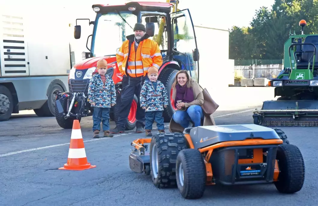 Technické služby ukázaly třídění odpadu i svou techniku