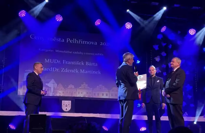 Legenda pelhřimovského ARO obdržela Cenu města