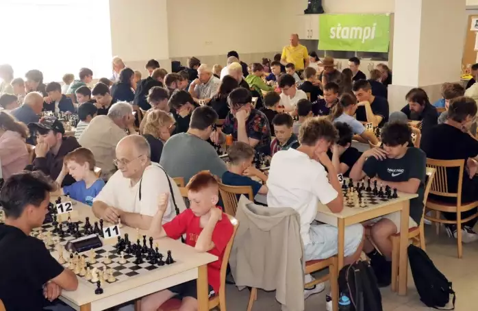 Jubilejní ročník šachového turnaje vyhrál Tomáš Vojta