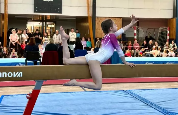 Gymnastky opět zazářily, z Veselského poháru vezou medaile