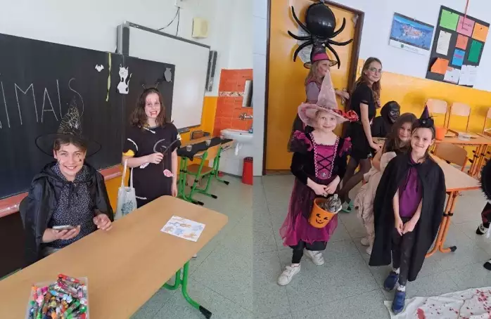 Čarodějnická stezka pobavila i zlepšila angličtinu