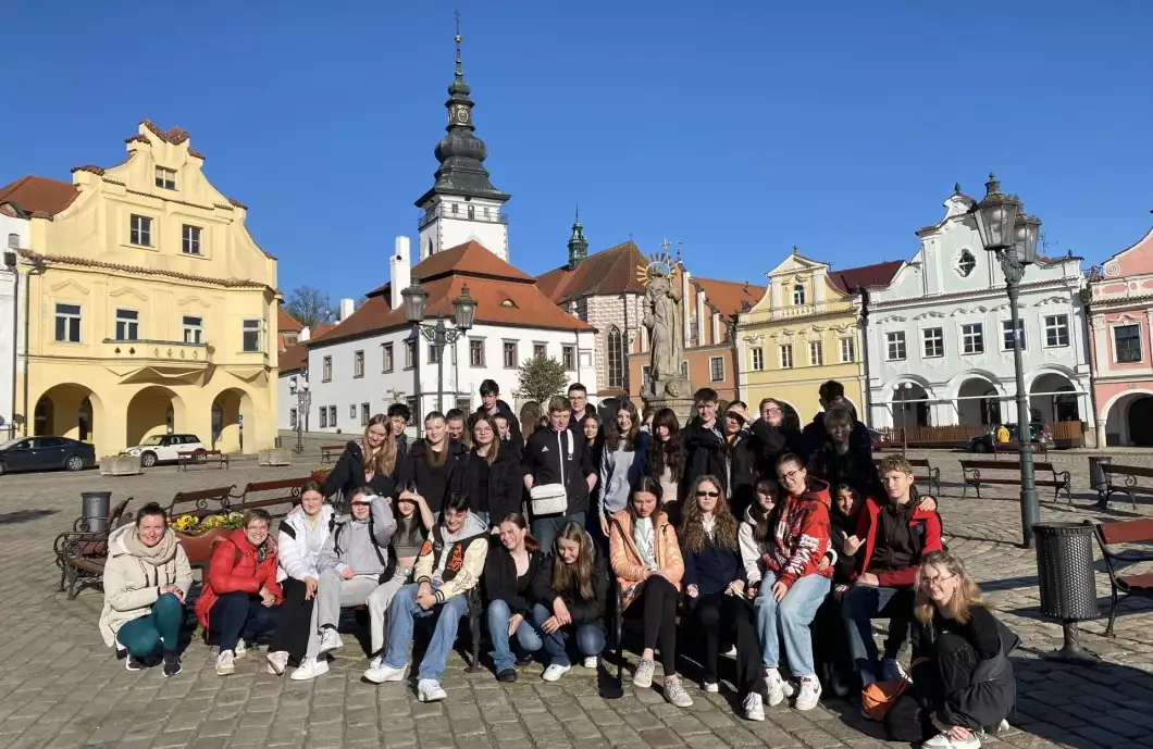 Za žáky ZŠ Komenského přijeli přátelé z Kirchhellenu