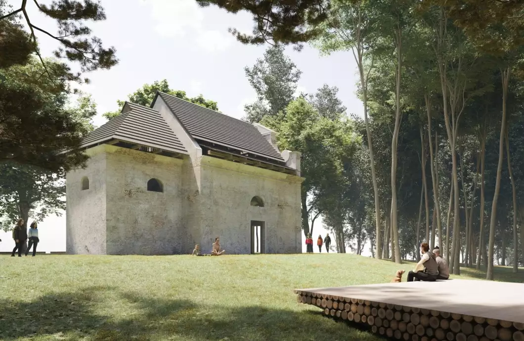 Bylo vybráno řešení pro revitalizaci kaple sv. Anny