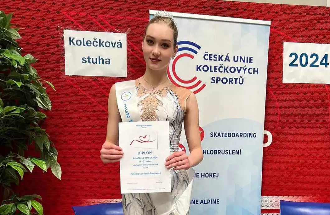 Studentka září na kolečkách. Trenéra má až v Itálii