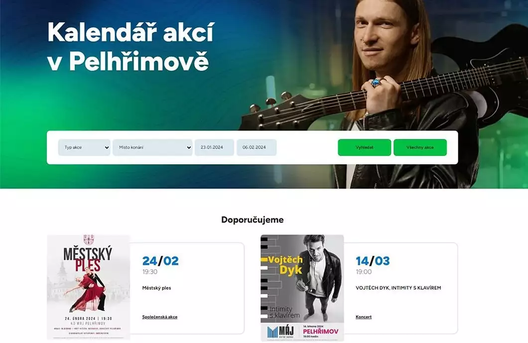 Přejete si zveřejnit akci? Vyplňte formulář na webu města