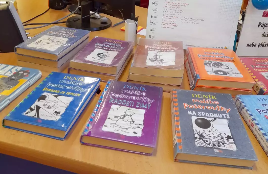 Nejvíce se četl Listopád, dětem se stále líbí Deníky malého poseroutky