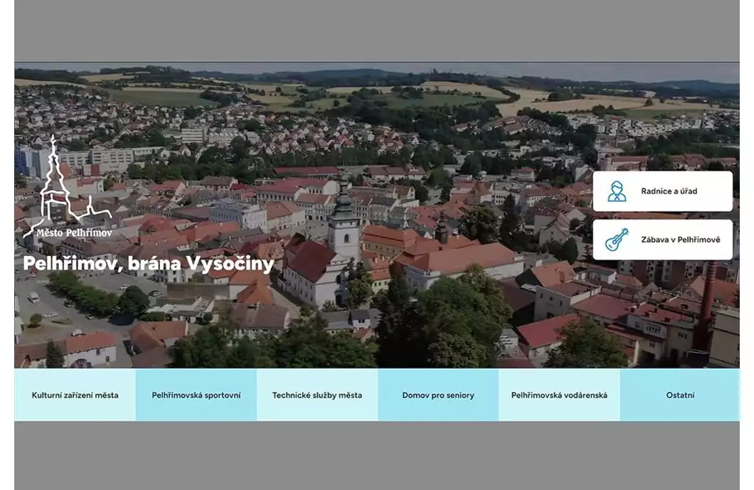 Město spouští nový web. Nabízí novinky i atraktivní vzhled