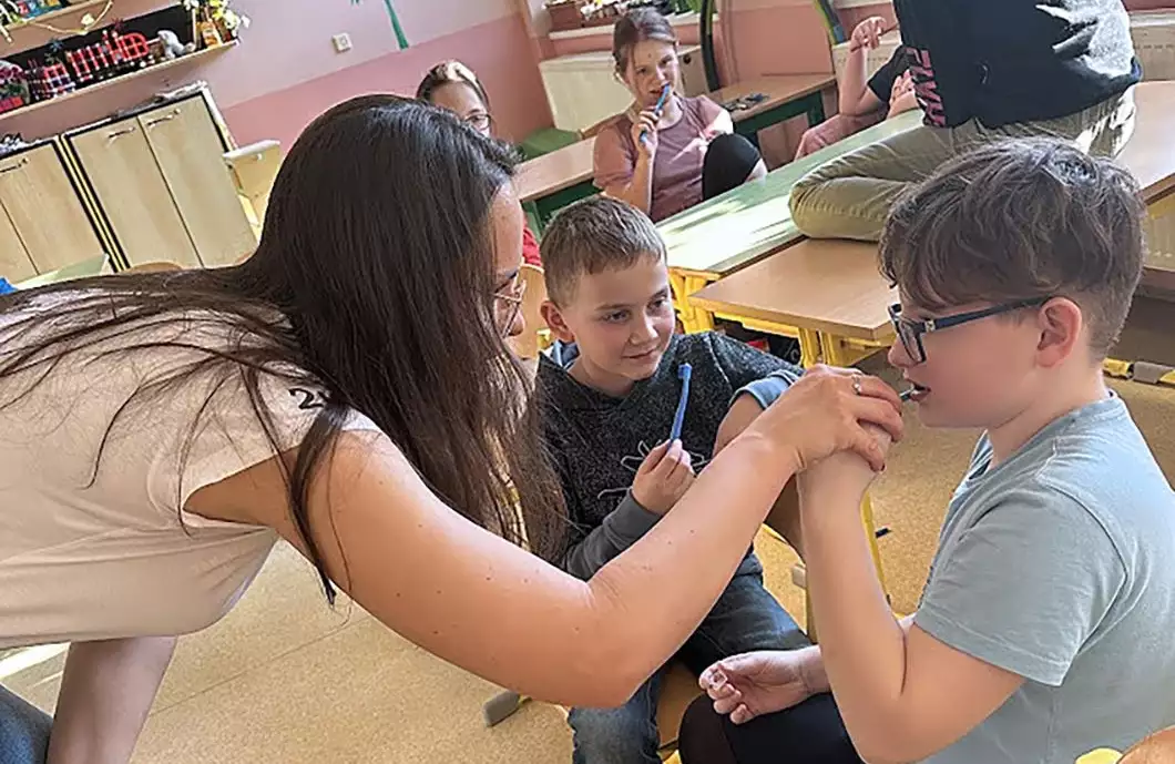 Jak na správné čistění zubů se dozvěděli v družině