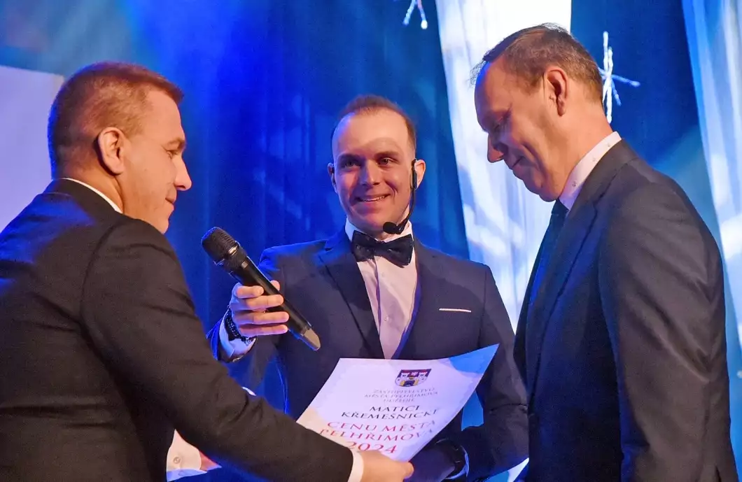 Nejen předávání Cen města se objevilo v televizi na Slovensku