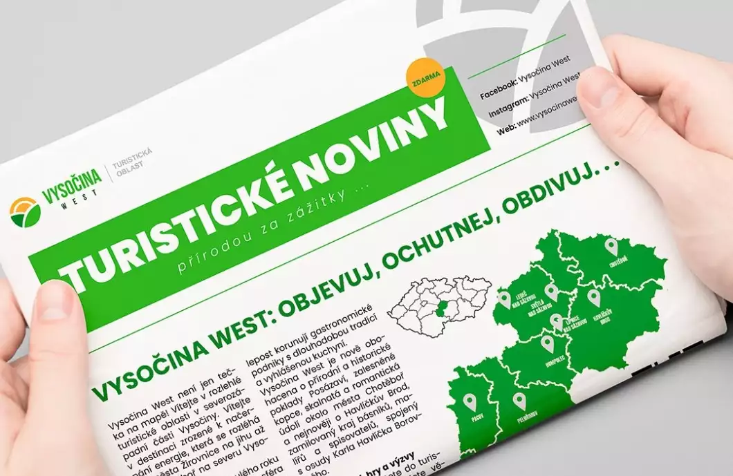 Turistické noviny poslouží nejen návštěvníkům Pelhřimova