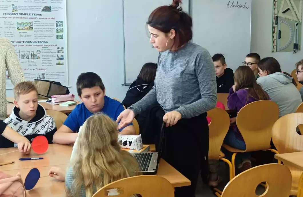 Dobrovolníci z Hodiny H navštívili ZŠ Osvobození