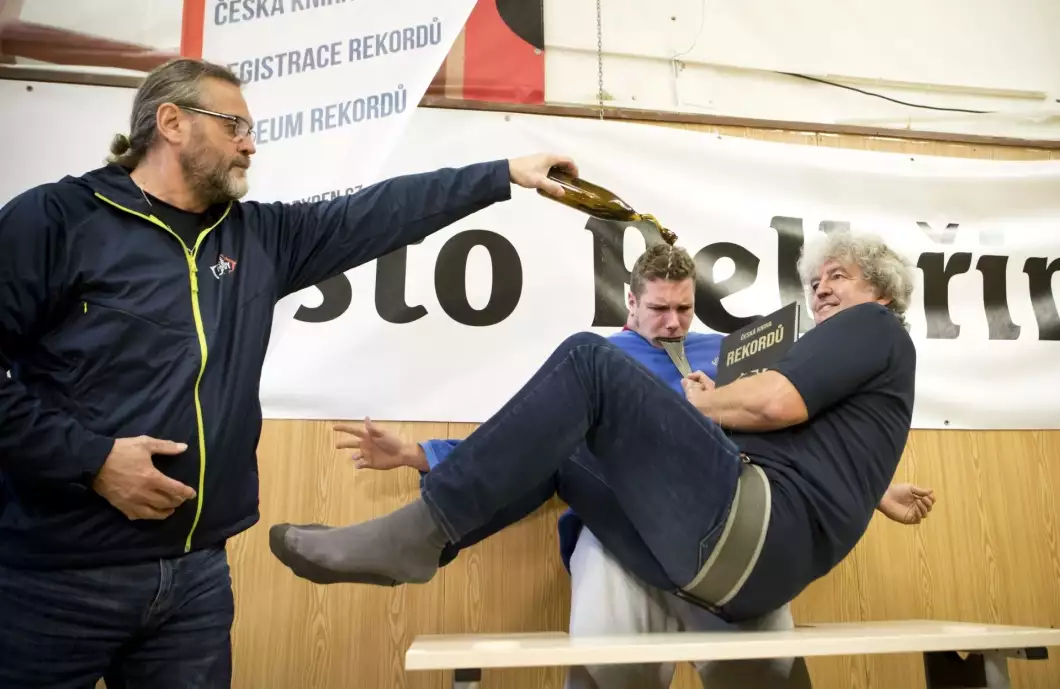 Nová Česká kniha rekordů byla pokřtěna rekordem