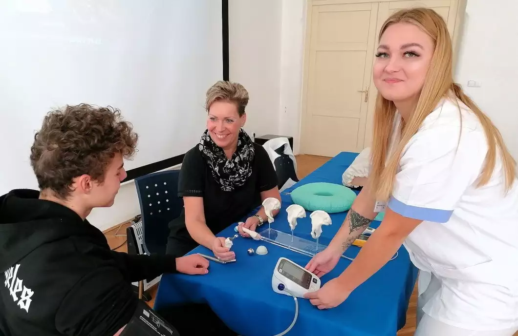 Nemocnice prezentovala nový studijní obor Praktická sestra