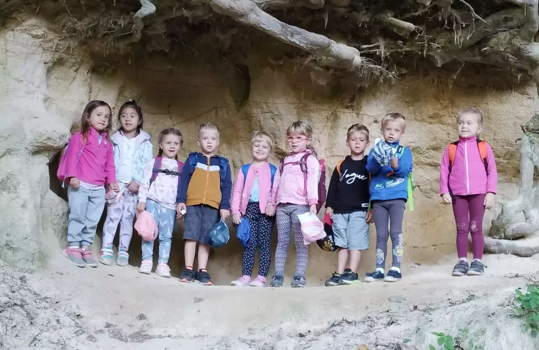 Mateřská školka vyrazila na výlet do Kamenice nad Lipou