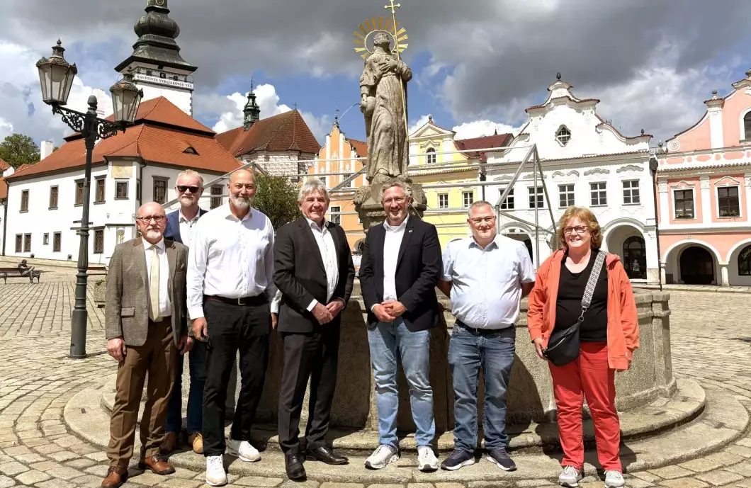 Radnici navštívila delegace z německého Kirchhellenu