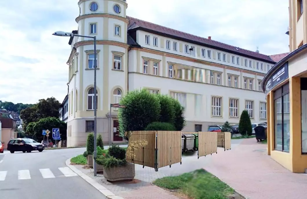 Nové kontejnerové stání zlepší vzhled i komfort