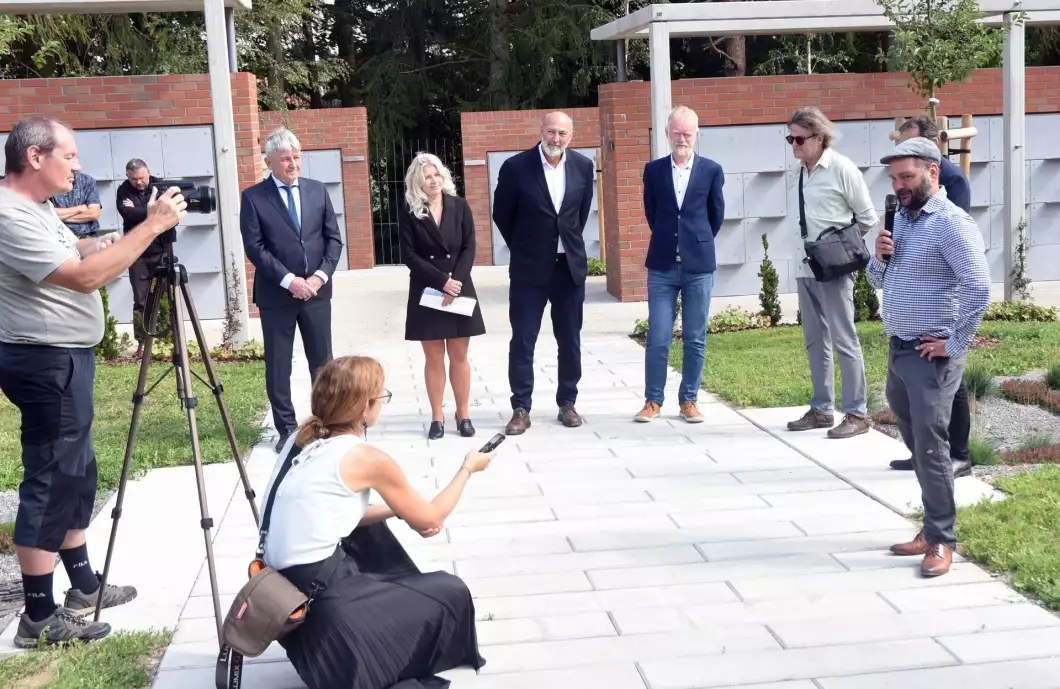 Nová část hřbitova propojuje architekturu, přírodu a vzpomínku