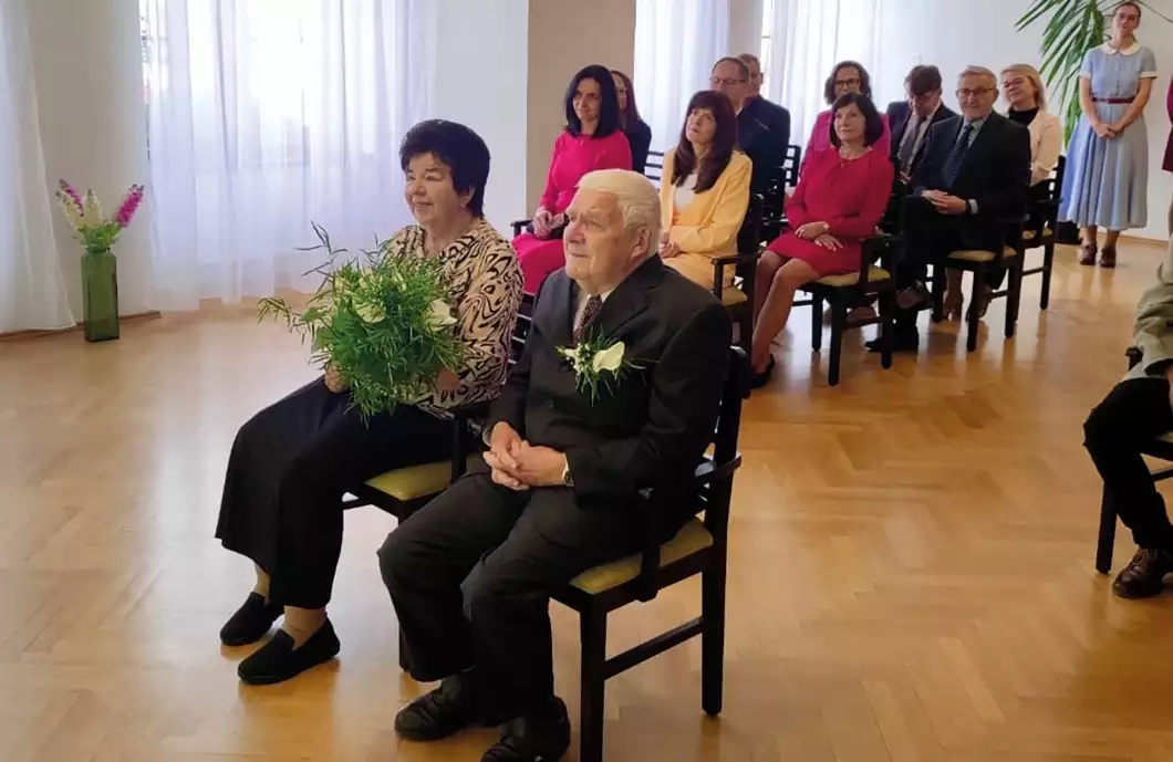 Manželé Maryškovi oslavili diamantovou svatbu
