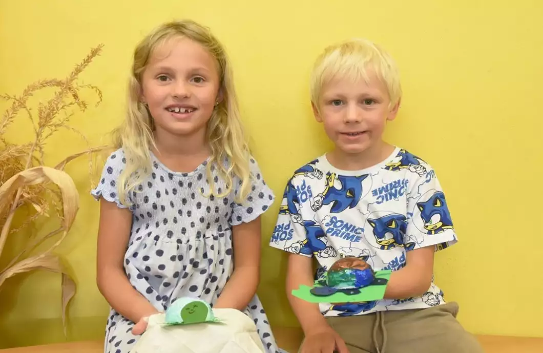 Veselé želvičky v knihovně pobavily děti i rodiče